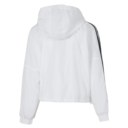 Adidas Women's Hooded Jacket - Windproof Breathable Sports Training Jacket / Veste Adidas Femme à Capuche - Coupe-Vent Respirante Sport
