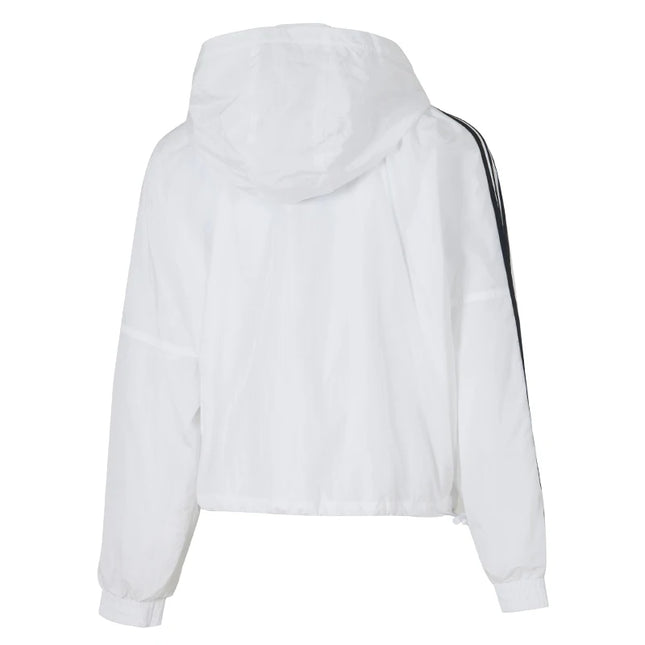 Adidas Women's Hooded Jacket - Windproof Breathable Sports Training Jacket / Veste Adidas Femme à Capuche - Coupe-Vent Respirante Sport