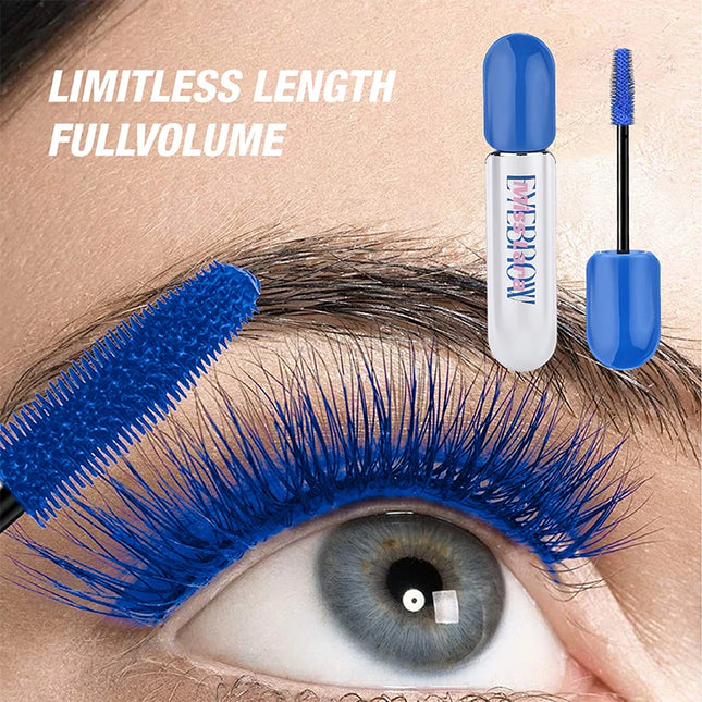 MISS LARA blue mascara, naturally curled, blue eyelashes, comfortable and natural, base mascara, eye-enlarging