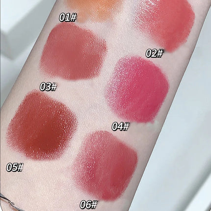Silky Glossy Lipstick Gege Bear Pump Lips Moisture Water Bomb Comfortable Ultra Sheen Non-Stick Cup Lip Balm