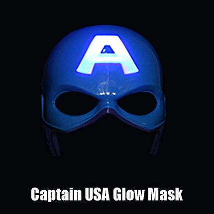 Marvel Superhero Toy Role Play Performance Props Capta Captain America Iron Man Action Figure Toy set Children's Halloween Gift