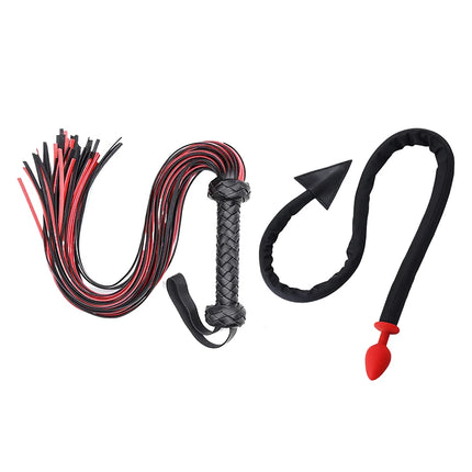 Racing Riding Crop Party Flogger Hand Cuffs Queen Black Horse Riding Whip High Quality Pu Leather Pimp Whip