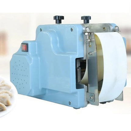 Electric Automatic Dumpling Wrapper Wonton Skin Machine Dough Rolling Press Commercial Round Square Dumpling Skin Maker