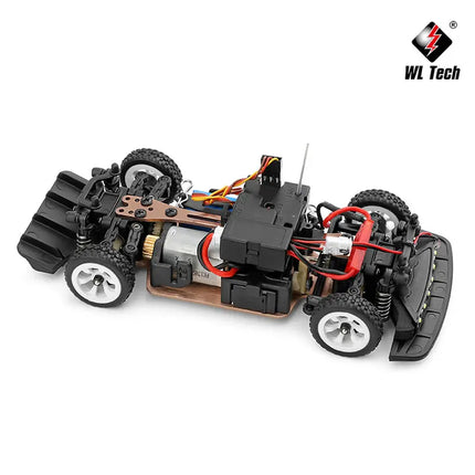 WLtoys 284131 1:28 4WD 2.4G Mini RC Racing Car High Speed Off-Road Remote Control LED Light Drift Alloy Truck Boys Toy Kids Gift