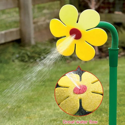 Garden Lawn Sprinkler Flower Shape razy Spin 720 Rotating Water Spray Yard Lawn Watering Irrigation Tool Garden Decoration