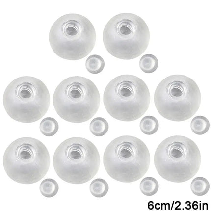 DIY Handmade Empty Stress Ball Skin Plastic Hollow Ball Decompression Sensory Toy Make Your Own Pinch Toy For Kids Gifts