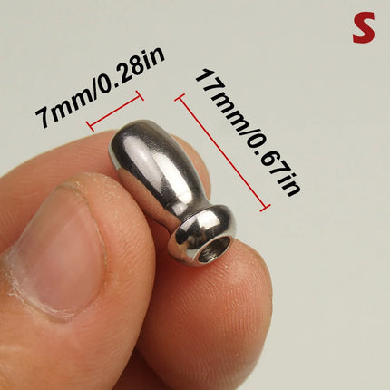 Stainless Steel Penis Plug,Hollow Urethral Catheter Rod,Metal Urethra Dilator Sounds Sounding,Sex Toys for Men