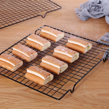 Stainless Steel Cooling Rack Cake Baking Rack  for Roasting Grilling Drying BBQ Bread Baking Sheet Pan