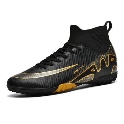Original Men Football Field Boots Professional Society Indoor Boys Soccer Shoes Match Training Resistant Kids Football Shoes