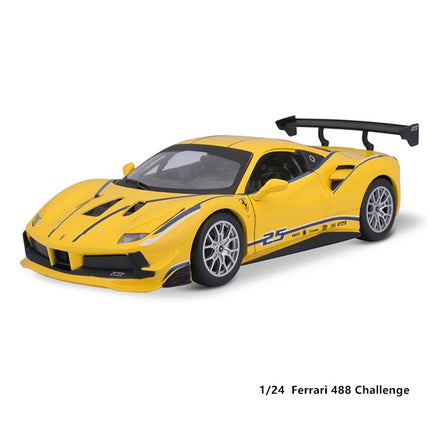 Bburago 1:24  2024 Ferrari 499P LMH FORMULA RACING 250GTO FXXK 458 Alloy Luxury Vehicle Diecast Cars Model Toy Collection Gift