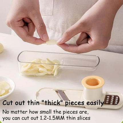 3-in-1 Multifunctional Ginger Garlic Grinder Home Kitchen Slicer All Grinder Potato Shred Cutter Utensil For Kitchen 2025 New