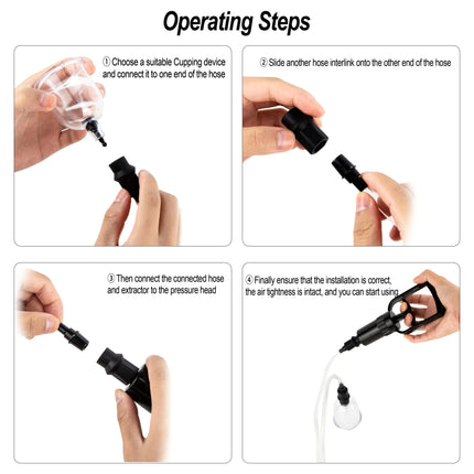 Vacuum Pump Sucker Breast Nipple Sucker Sexy Breast Massage Clip Enhancement Breast Enlarger Sex Toys For Adults/Women Supplies
