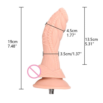 ROUGH BEAST Sex Machine Dildo Attachment for Vac-U-Lock Masturbation Machine Women and Man Anal Plug Sex Toy Masturbator Product