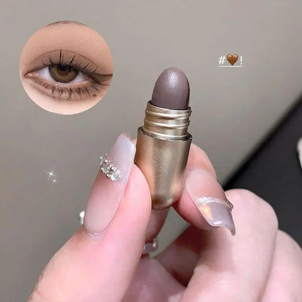 12colors Matte Eyeshadow MAGIC CASA Capsule Eye Set High-gloss Silkworm Small Golden Bean Not Easy To Smudge Brand Eye Makeup