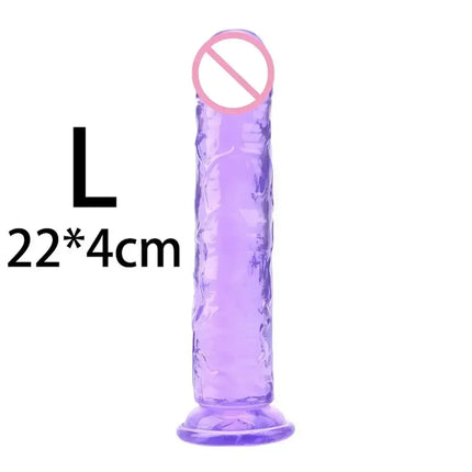 Cheap 5 Colors Small Transparent Dildo Suction Cup Jelly Dick Women Erotic Anal Sex Toys Soft Clitori Vaginal Masturbators Penis