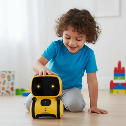 Voice Command Emo Robot Dance Function Touch Control Interactive Robot Sensor Technology Singing Function Smart Robot For Girls