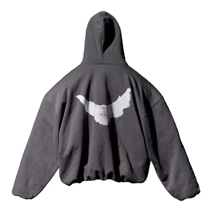 Kanye West Hoodie Men Women 1:1 High Quality Dove Print Season 6 Oversized Hooded