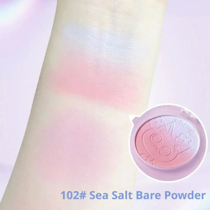 Powder Blusher Soft Matte Fog Cheek Blush Long Lasting Pigmented Natural Velvet Trending Aesthetic Blusher Cosmetics