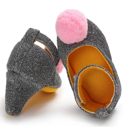 10CM/10.5CM Fashion Infant Newborn Baby Girl High Heels Shoes Princess Bow First Birthday Party Shoes Photo Props Shoes