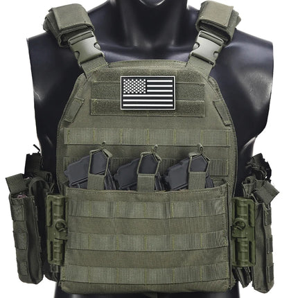 Tactical Hunting Vest - Quick-Release Shoulder & Waist System