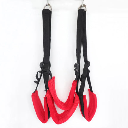 5 Pads Strap Adult Hanging Sex Swing Sexual Posture Assist Flying Sling Metal Tripod Stent Sex Furniture Erotic Toys for Couples