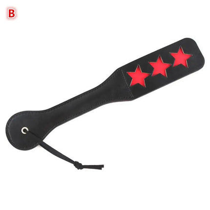 Leather 3D Cat Paw Heart Spanking Adult Couple Play Toys Punishment Training Whip Spank Beat Toys
