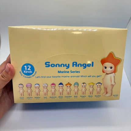 Sonny Angel Mini Figure NEW Marine Series Blind Box Starfish Turtle Penguin Clownfish Shark Seal Dolphin Whale SAS65383