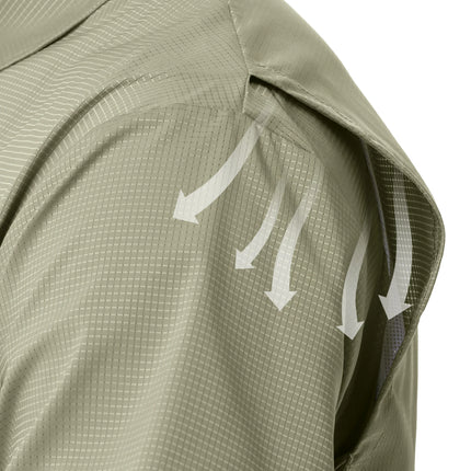 Men's Short Sleeve Shirts UPF 50+ Quick Dry Sun Protection Workout Cargo Shirts Breathable Hiking Fishing Shirts with Pockets