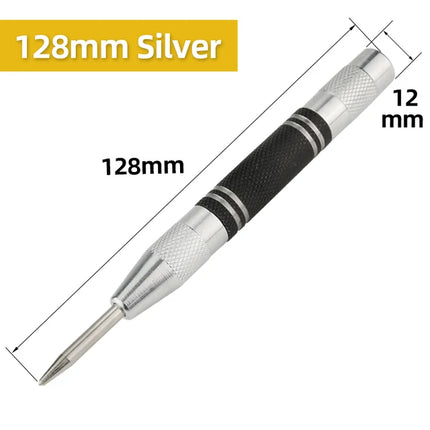 TOOLEYE Automatic Center Punch Kerner Woodworking Metal Drill Adjustable Spring Loaded Marker Hand Tools Sets Carpenter Tool