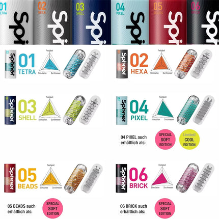 TENGA Premium TPE Male Masturbator Sex Toys for Men Spiral Motion Reusable Sleeve Stroker Device Made in Japan