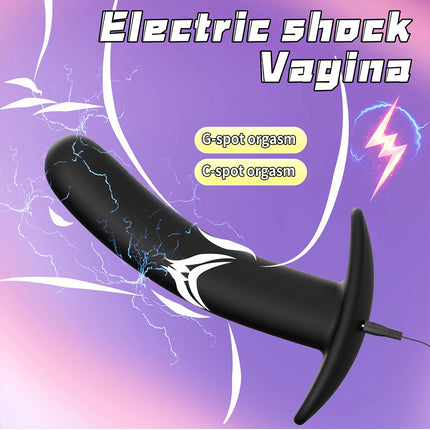 Silicone Anal Plug Electric Shock Orgasmic Masturbationadult Adult Game Vaginal plug Butt Plug BDSM Sex Toys For Women Men Gay