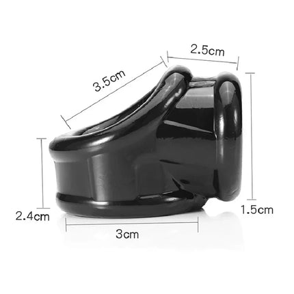 Elastic Scrotum Bondage Ring Penis Erection Ring Testis Cock Ball Stretcher Delayed Ejaculation Male Masturbation Sex Products
