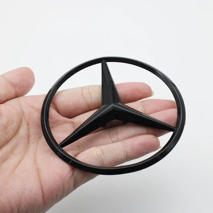 1Pcs ABS Car Rear Decal Trunk Emblem Sticker Mercedes Benz Replace Accessories For W204 W222 W205 W177 W212 W213 X253 W203 W176