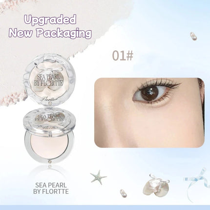 FLORTTE BUNNY Monochrome Highligh Powder Naturally Brightening Facial Blush Cream High Gloss Face Blusher Makeup Cosmetics