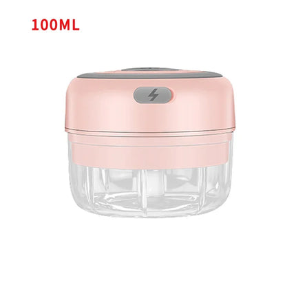 2026New Meat Grinder Electric Garlic Crusher Food Chopper Mini Garlic Press Vegetable Chopper Masher Machine USB Kitchen Gadgets