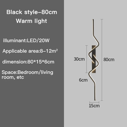 Modern Stairs Wall Light Nordic Living Room lights For Wall Sconce Ceiling Light Home Decor Lighting Fixtures Long Decor ghts