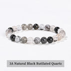 Black Rutilated / 6mm