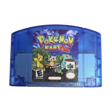 N64 Game Cassette, Kart 64， American Version, English Game Cassette, Collection Hobbies, Toys, Gifts