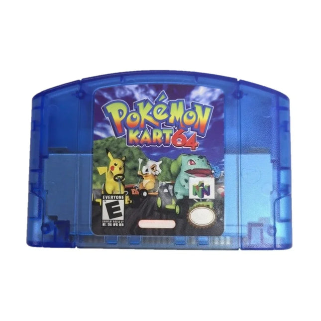 N64 Game Cassette, Kart 64， American Version, English Game Cassette, Collection Hobbies, Toys, Gifts