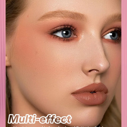 BEAUTY GLAZED multi-colour matte highlight blush stick glazed non-stick glass delicate and supple multi effect makeup