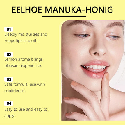 Honey Lemon Lip Balm Deep Moisturizing Prevent Lips From Drying Out and Cracking Repair Lip Barrier Daily Moisturizing Lip Balm