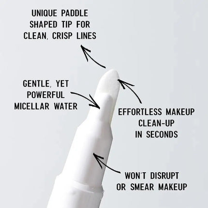 Gentle Makeup Correction Pen Portable Smudge Remover Pencil Easy Clean Eyeliner Lip Repair Tool Waterproof Longlasting