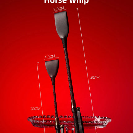 BDSM Spanking Kit,Flogger Whip Riding Crop & Leather Paddle,Impact Play Sex Toys for Couples Punishment Game Adult Punishment