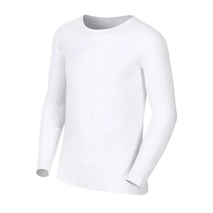 Kids Children Boy Girl Compression Running Long T Shirt Fitness Sport Basketball Football Gym Sportswear Soccer Clothes 25