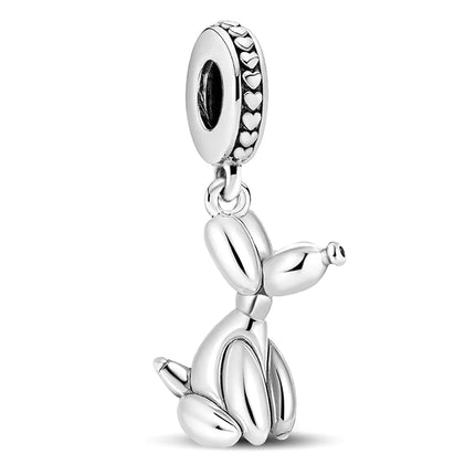 925 Sterling Silver Animal Series Little Lion Butterfly Spot Dog Charms Beads Fit Original Pan Bracelet High Quality DIY Jewelry