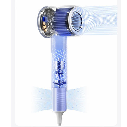 High-speed bladeless hair dryer Negative ion hair care High power, silent and quick drying, portable, suitable for home travel