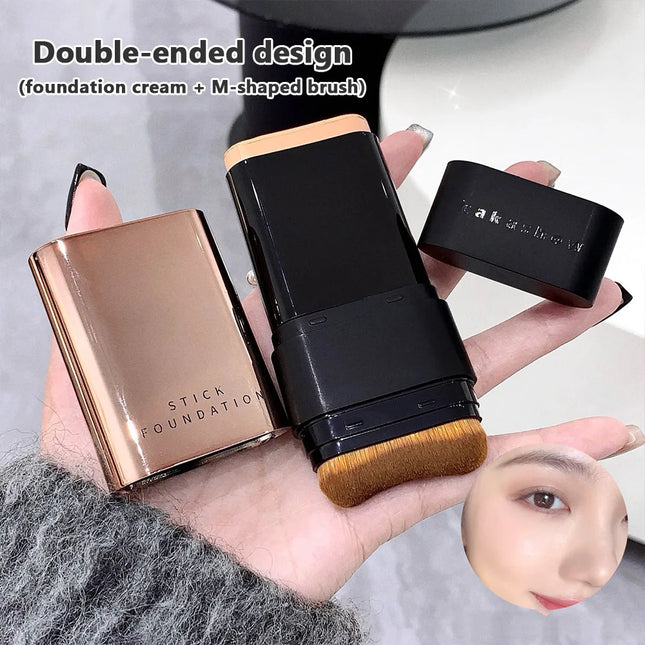 Hot Sale Lightweight Foundation Stick Long-Lasting Full Coverage Moisturizer Natural Finish Makeup Foundation Stick