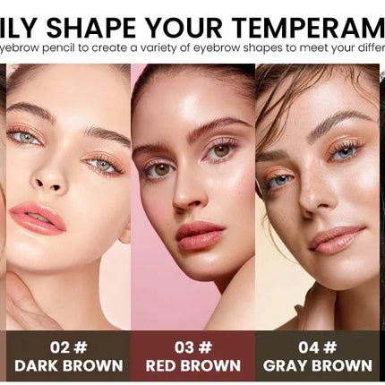 4 Point Eyebrow Pencil Maquillajes Para Mujer Waterproof Liquid Eyebrow Pen Makeup Long Lasting Cosmetic Microblade Brow Pencil