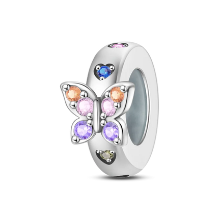 Original 925 Sterling Silver Charms Beads Cute Mushroom Unicorn Love Wings Pearl Charm for Bracelet Pendant Woman Girl Jewelry