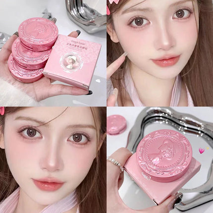 Cream Blush Powder Natural Matte Brightening Face Palette Highlights Vibrant Rubors Rouge luxury Korean Makeup Dupes Cosmetics